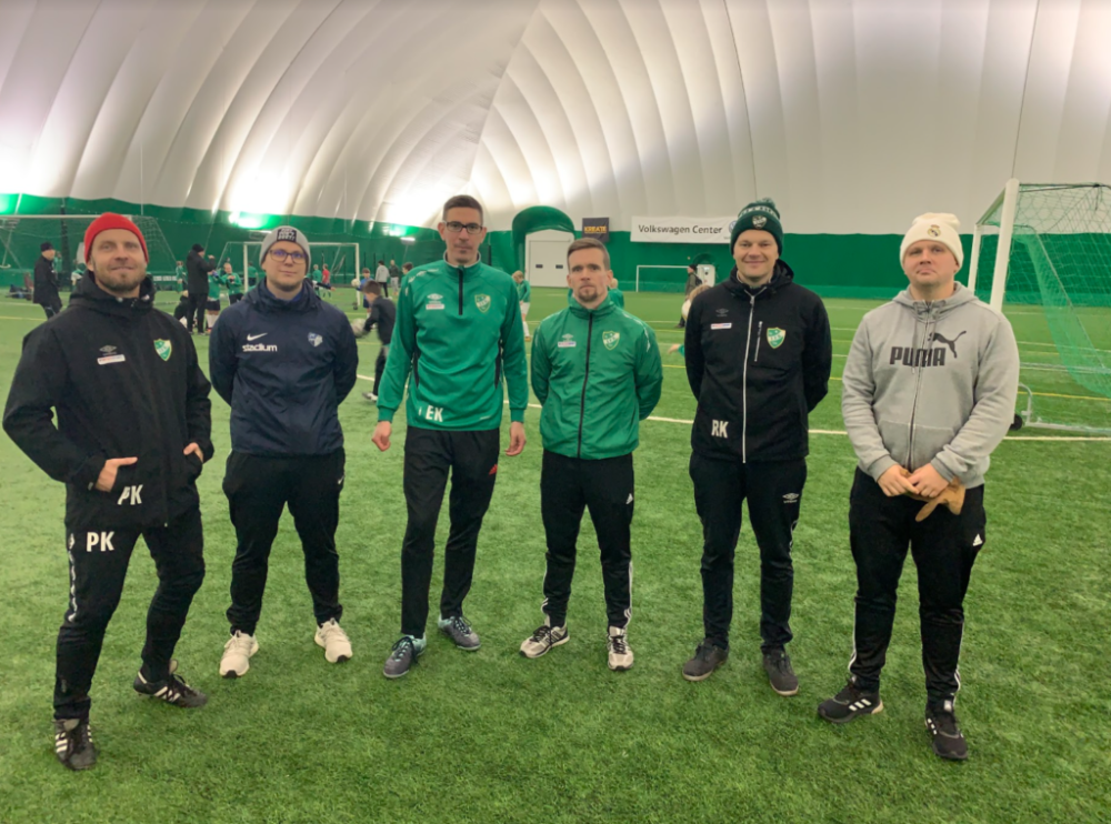UEFA C 2020 GrIFK valmentajat