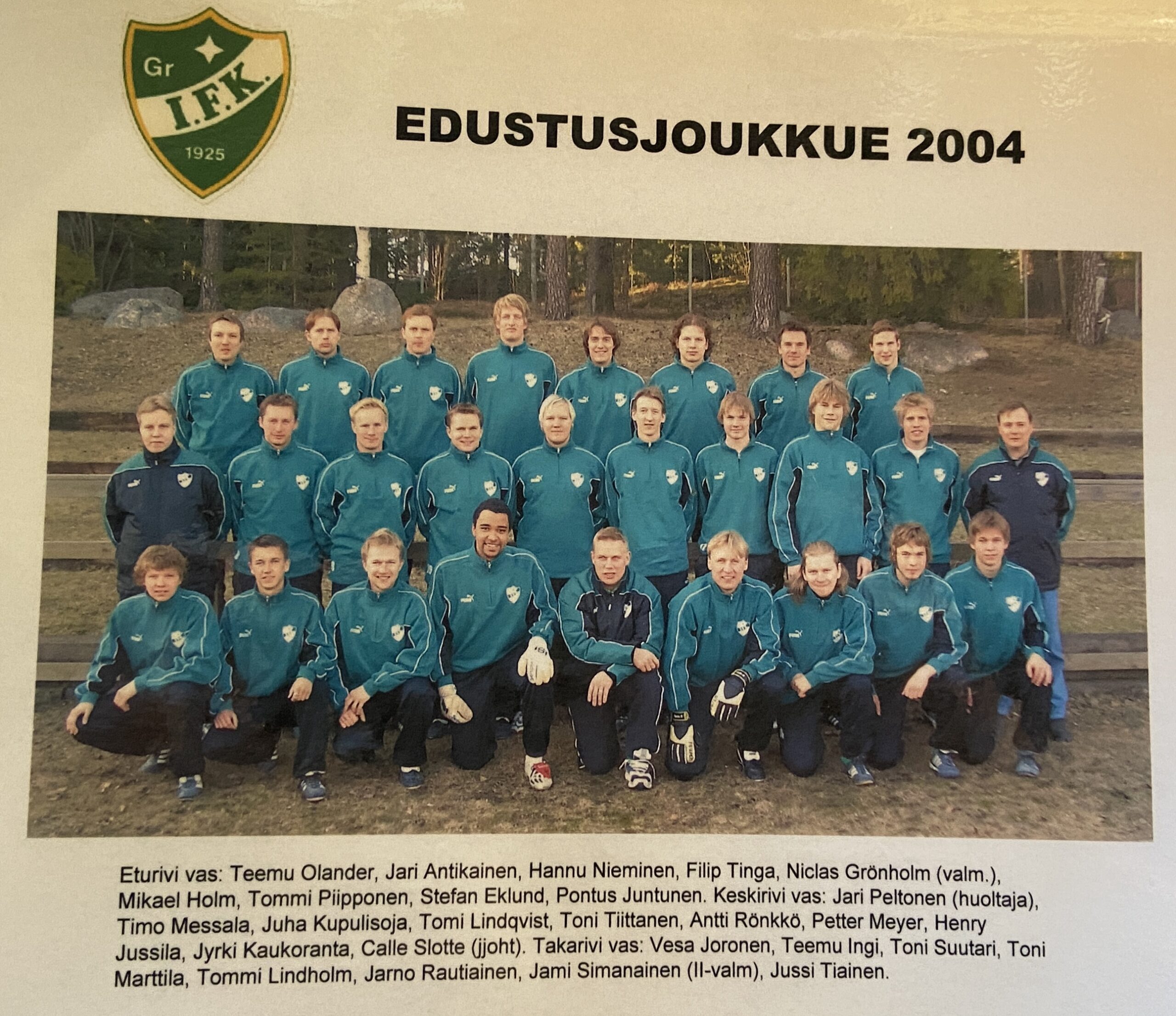 Edustusjoukkue 2004