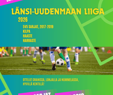 Länsi-Uudenmaan Liiga 5v5 kesäksi 2026