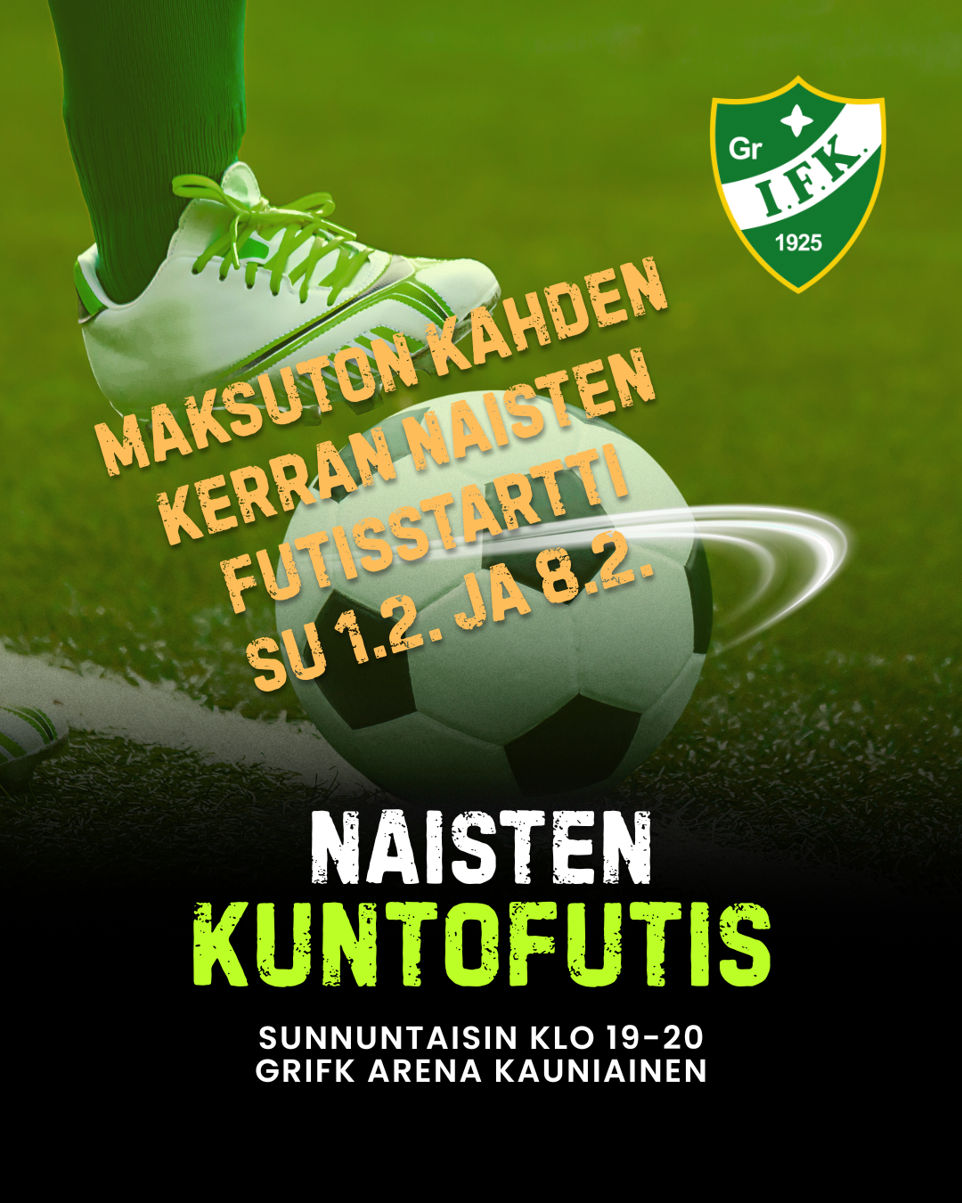 Aamufutis ja kuntofutis kokeilukurssi