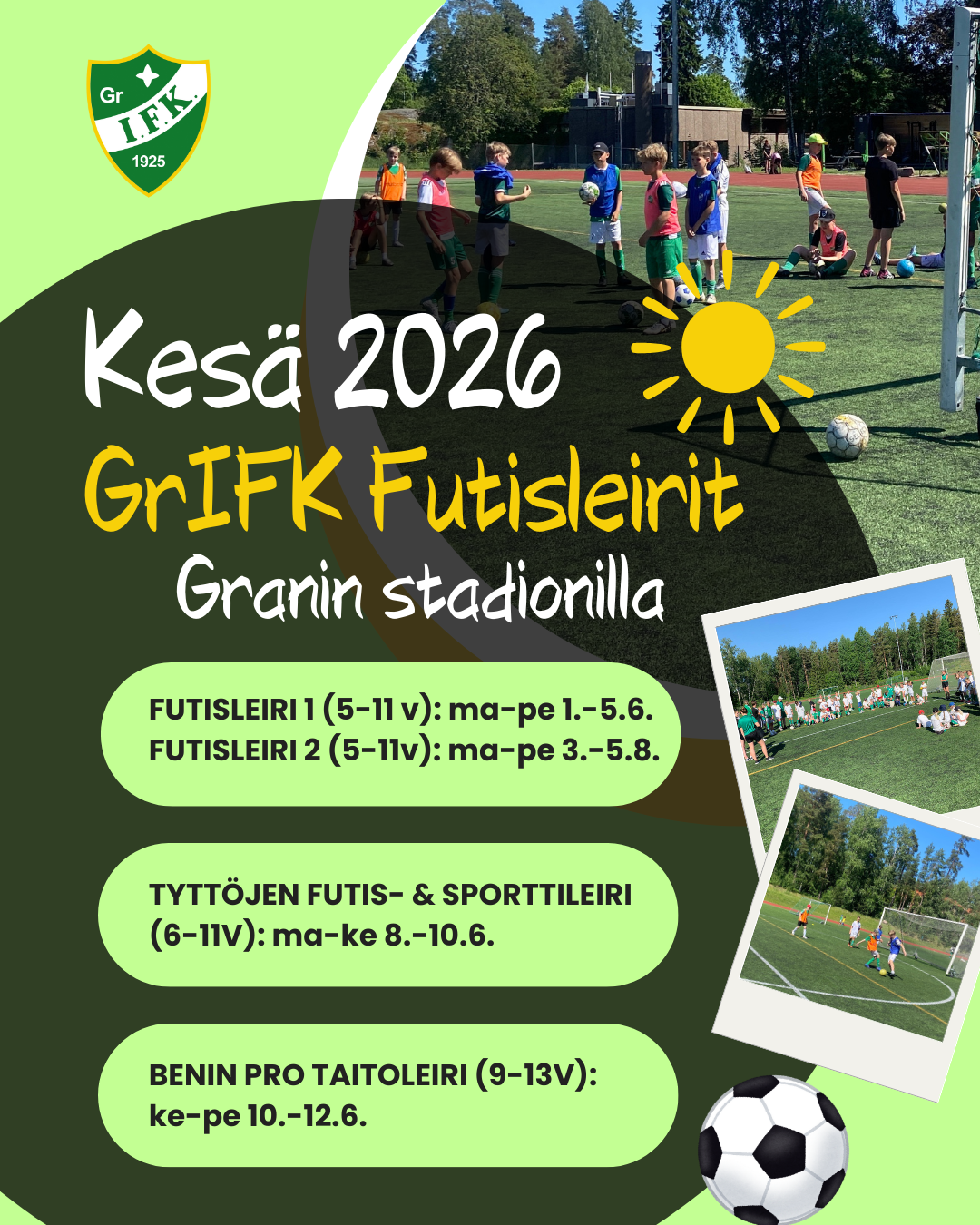 kesä 2026 leirit