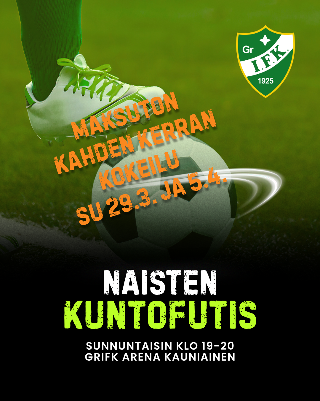 Naisten kuntofutis 2krt